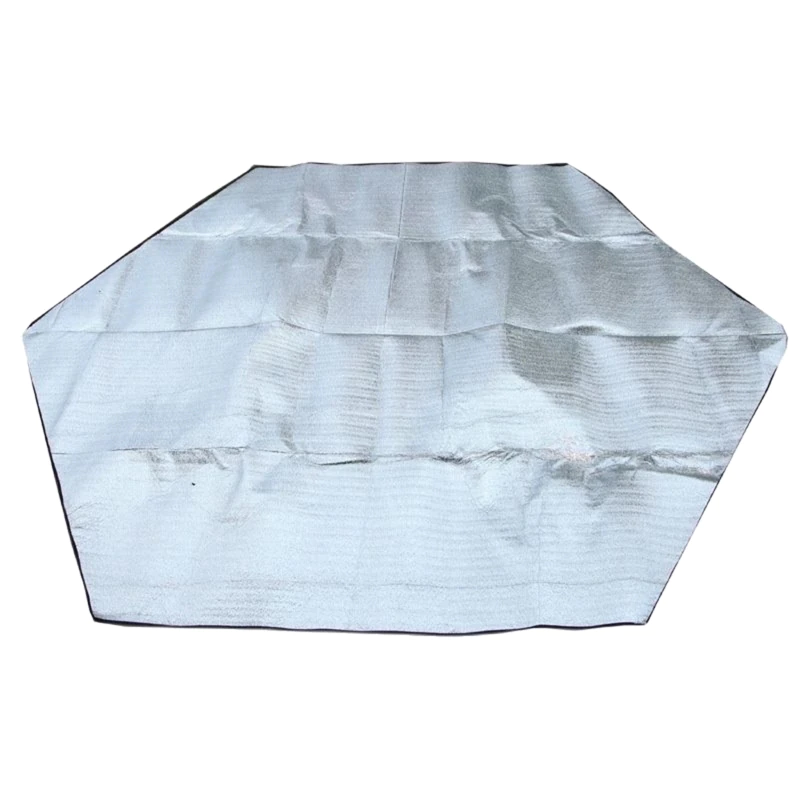 Cheap Goat Tents Hexagon Aluminum Film Mat Moisture Proof Waterproof Floor Mat Pad for Outdoor Lawn Camping Picnic Resistant Tearing Tent Heat In   